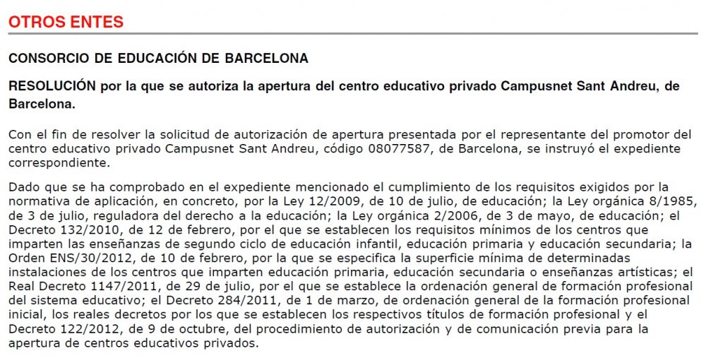Autorización PAE