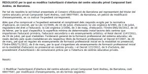 Autorización CFGM