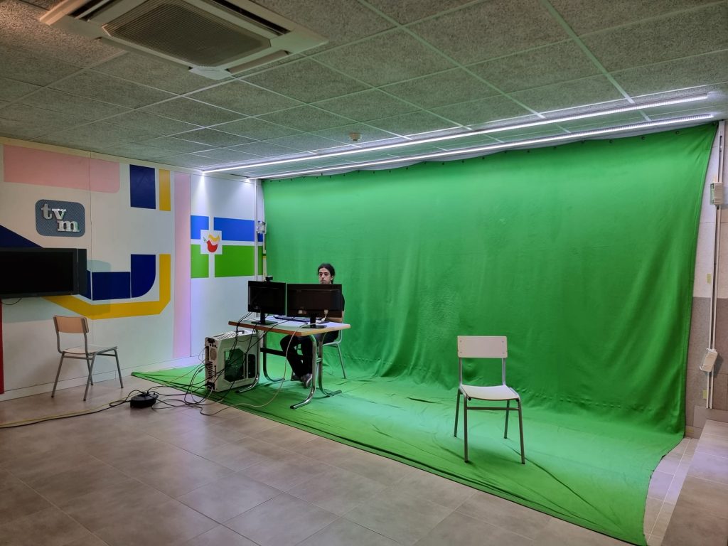Fotografía de preparación de las clases CampusNET.es